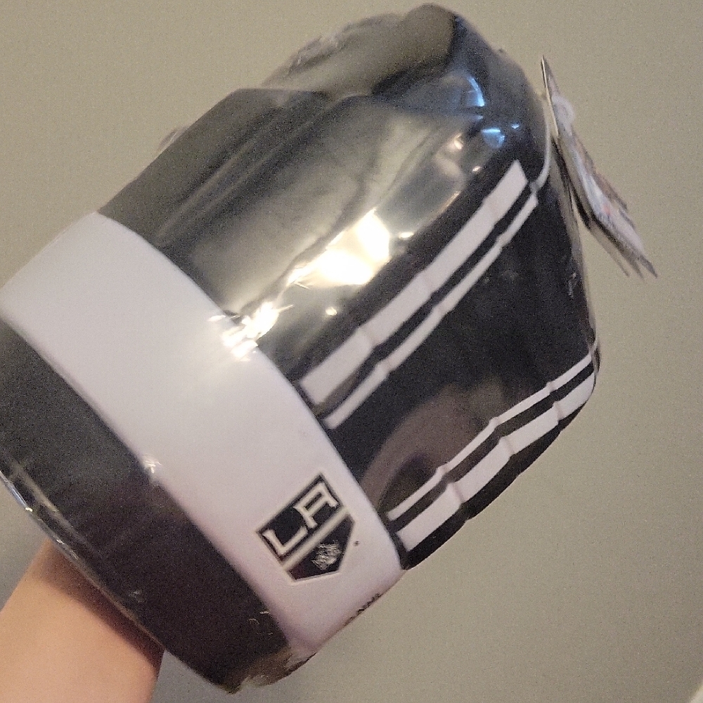 Black and White Striped Beanie